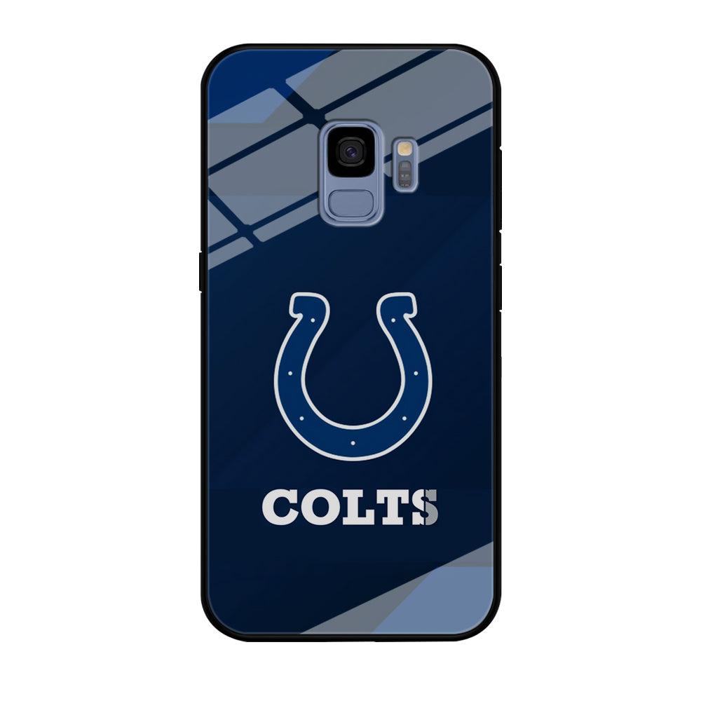 Indianapolis Colts Layer of Shapes Samsung Galaxy S9 Case-Oxvistore