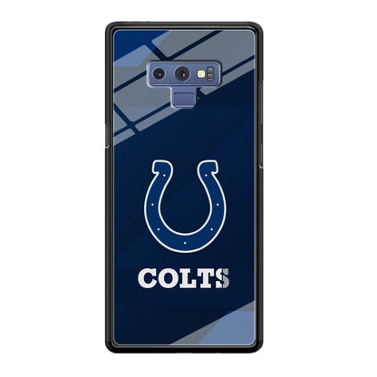 Indianapolis Colts Layer of Shapes Samsung Galaxy Note 9 Case-Oxvistore