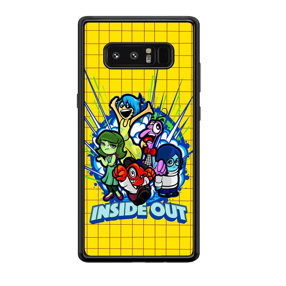 Inside Out Emotional Outburst Samsung Galaxy Note 8 Case-Oxvistore