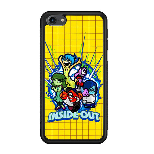 Inside Out Emotional Outburst iPod Touch 6 Case-Rubber Black (2D Case)-Oxvistore