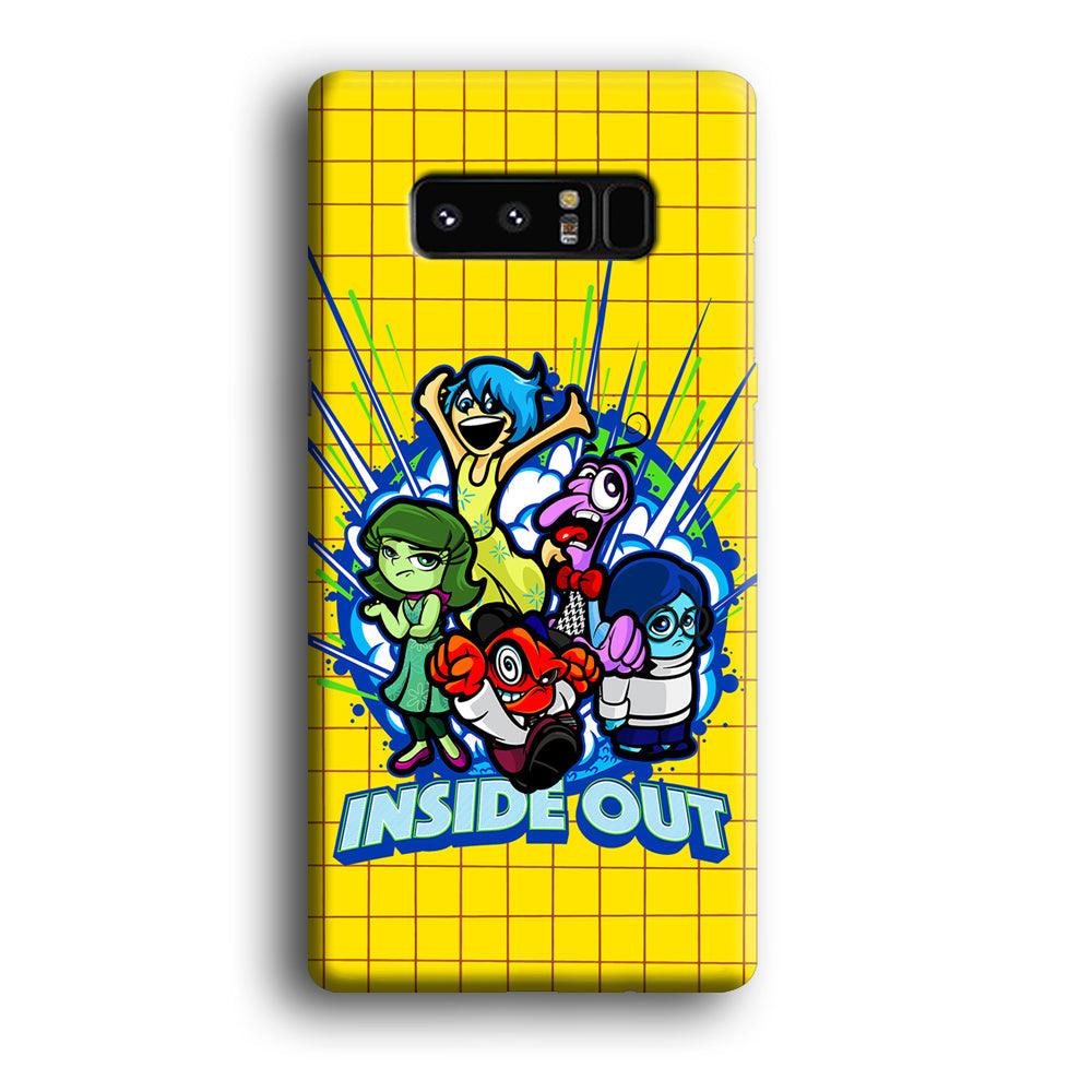 Inside Out Emotional Outburst Samsung Galaxy Note 8 Case-Oxvistore