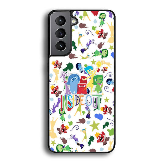 Inside Out Express Yourself Samsung Galaxy S22 Case-Rubber Black (2D Case)-Oxvistore