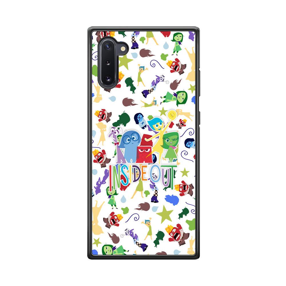 Inside Out Express Yourself Samsung Galaxy Note 10 Case-Rubber Black (2D Case)-Oxvistore