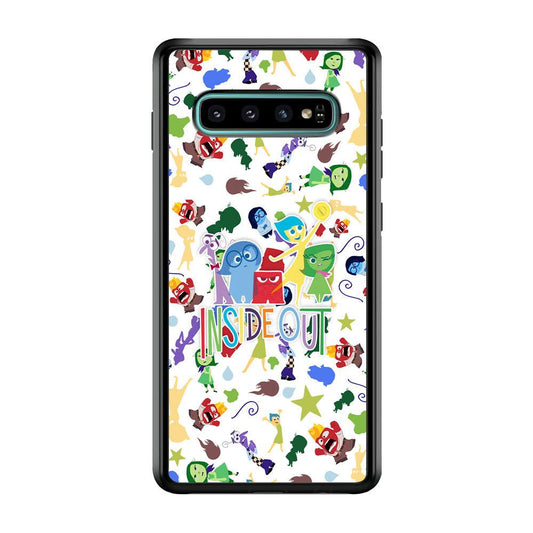 Inside Out Express Yourself Samsung Galaxy S10 Case-Rubber Black (2D Case)-Oxvistore
