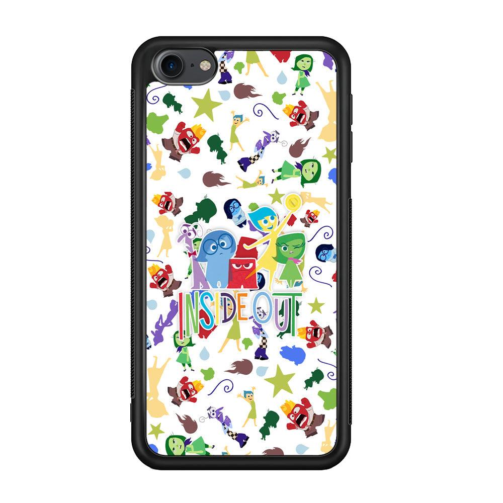 Inside Out Express Yourself iPod Touch 6 Case-Rubber Black (2D Case)-Oxvistore