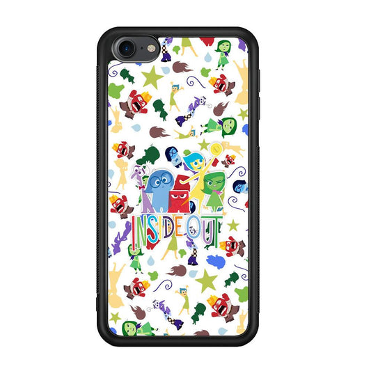 Inside Out Express Yourself iPod Touch 6 Case-Rubber Black (2D Case)-Oxvistore