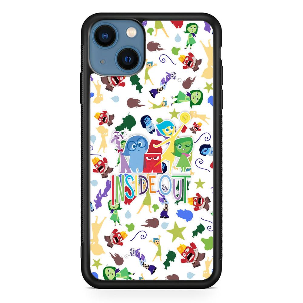 Inside Out Express Yourself iPhone 14 Case-Rubber Black (2D Case)-Oxvistore