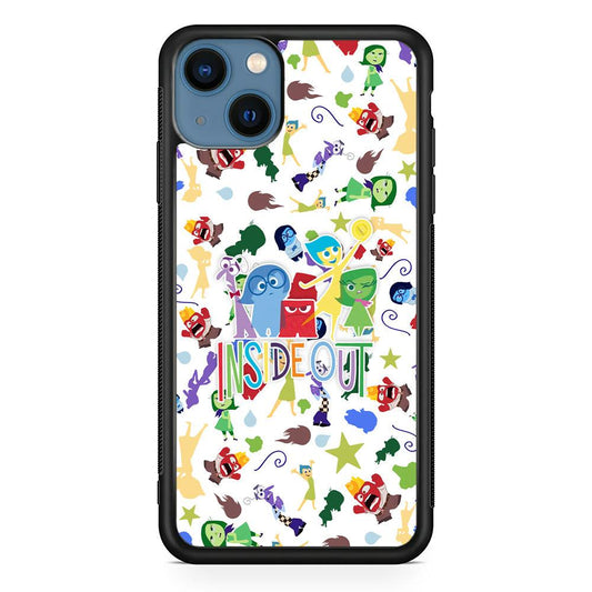 Inside Out Express Yourself iPhone 14 Case-Rubber Black (2D Case)-Oxvistore