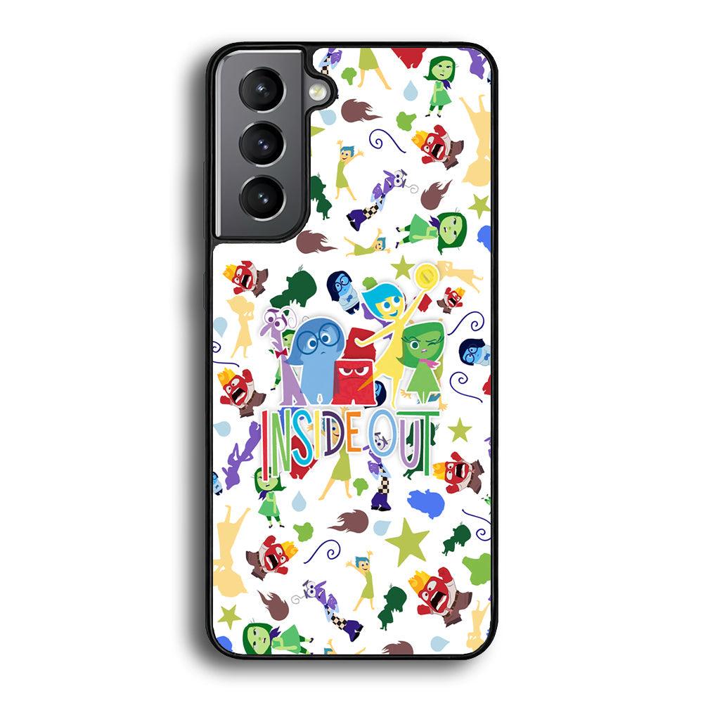 Inside Out Express Yourself Samsung Galaxy S23 Case-Rubber Black (2D Case)-Oxvistore