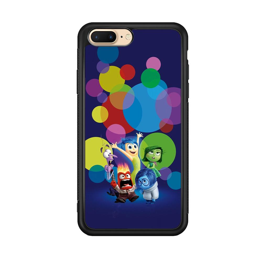 Inside Out Paradise of Mind iPhone 7 Plus Case-Rubber Black (2D Case)-Oxvistore