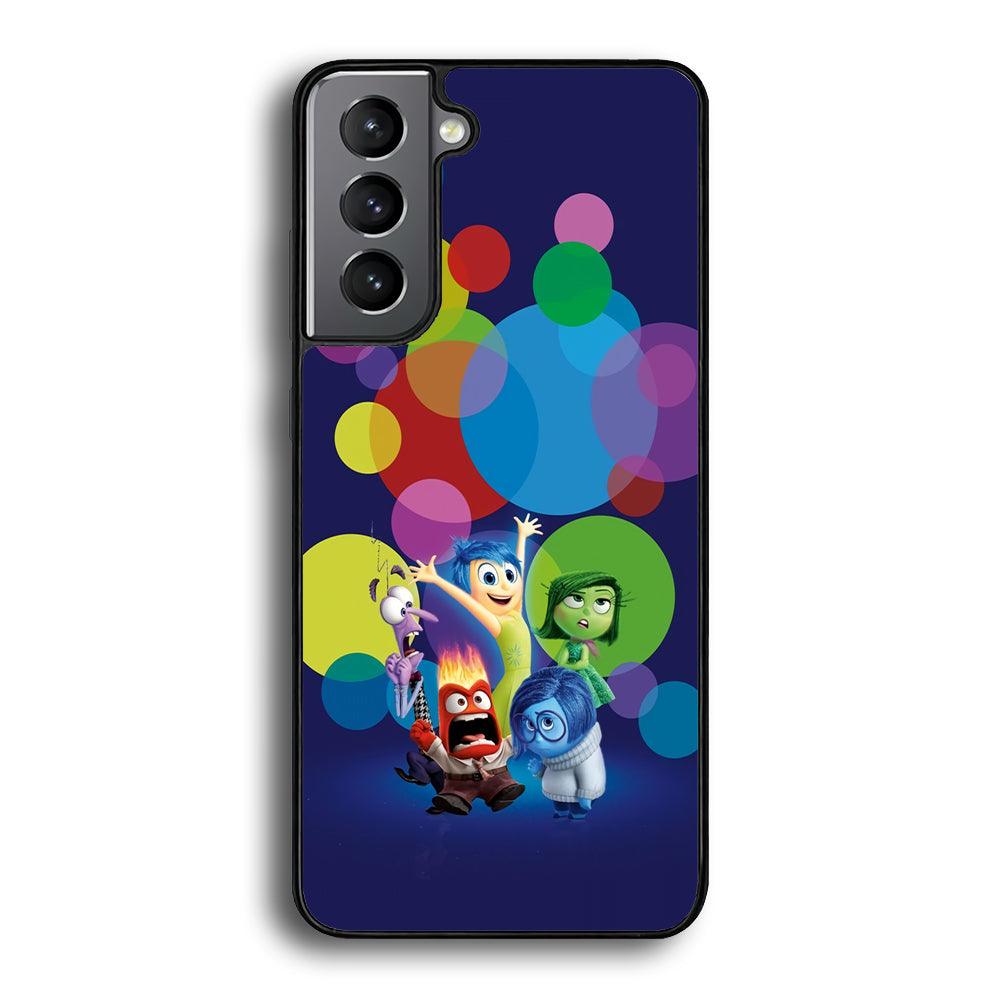 Inside Out Paradise of Mind Samsung Galaxy S23 Case-Rubber Black (2D Case)-Oxvistore