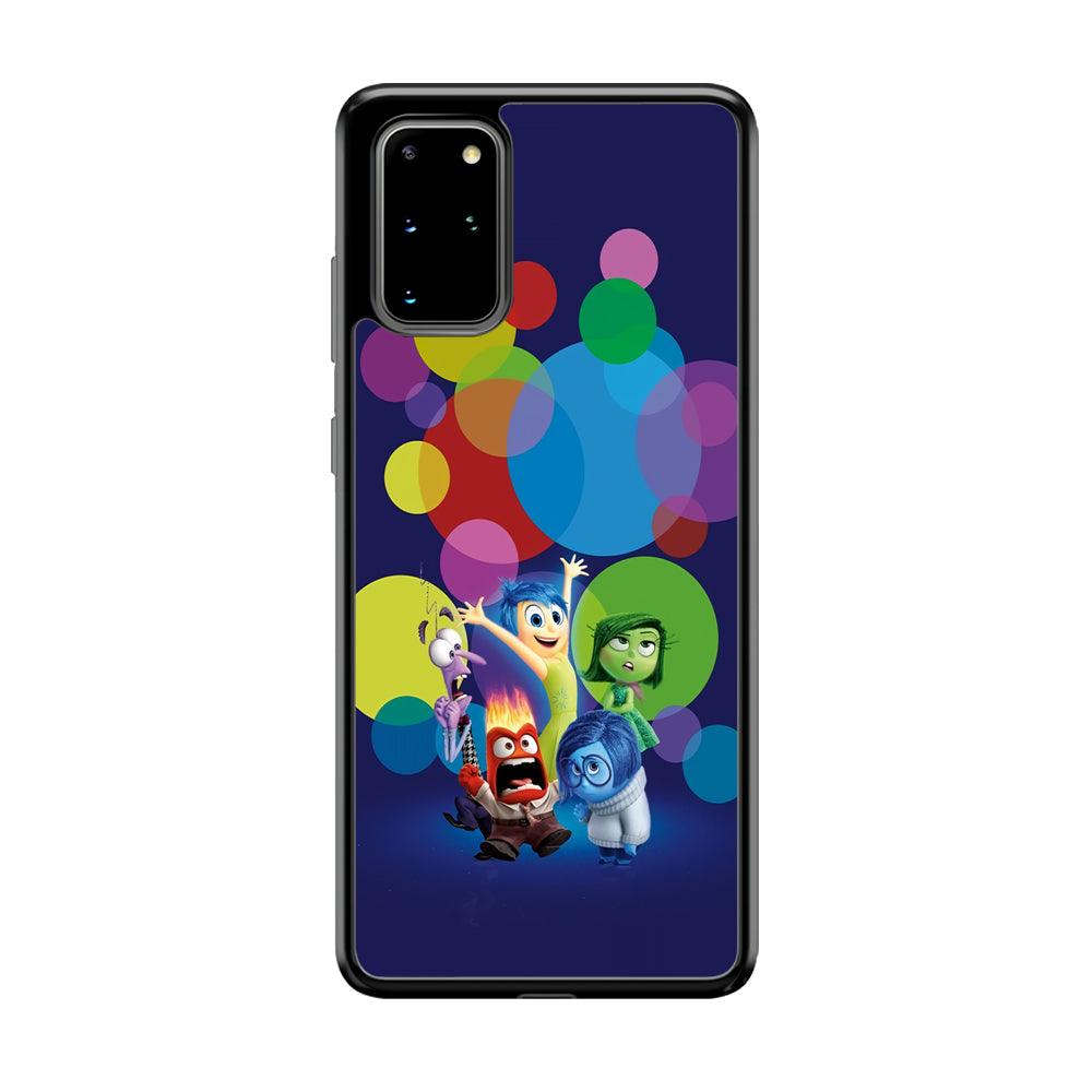 Inside Out Paradise of Mind Samsung Galaxy S20 Plus Case-Rubber Black (2D Case)-Oxvistore