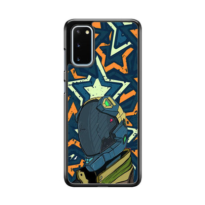 Intergalactic Hunter Samsung Galaxy S20 Case-Oxvistore