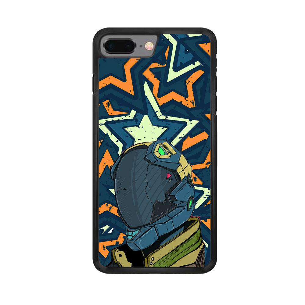 Intergalactic Hunter iPhone 7 Plus Case-Oxvistore