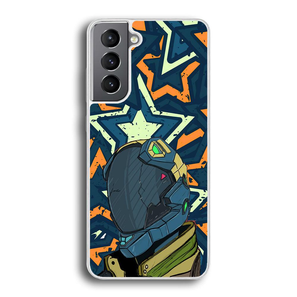 Intergalactic Hunter Samsung Galaxy S21 Plus Case-Oxvistore