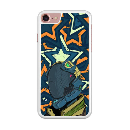 Intergalactic Hunter iPhone 8 Case-Oxvistore