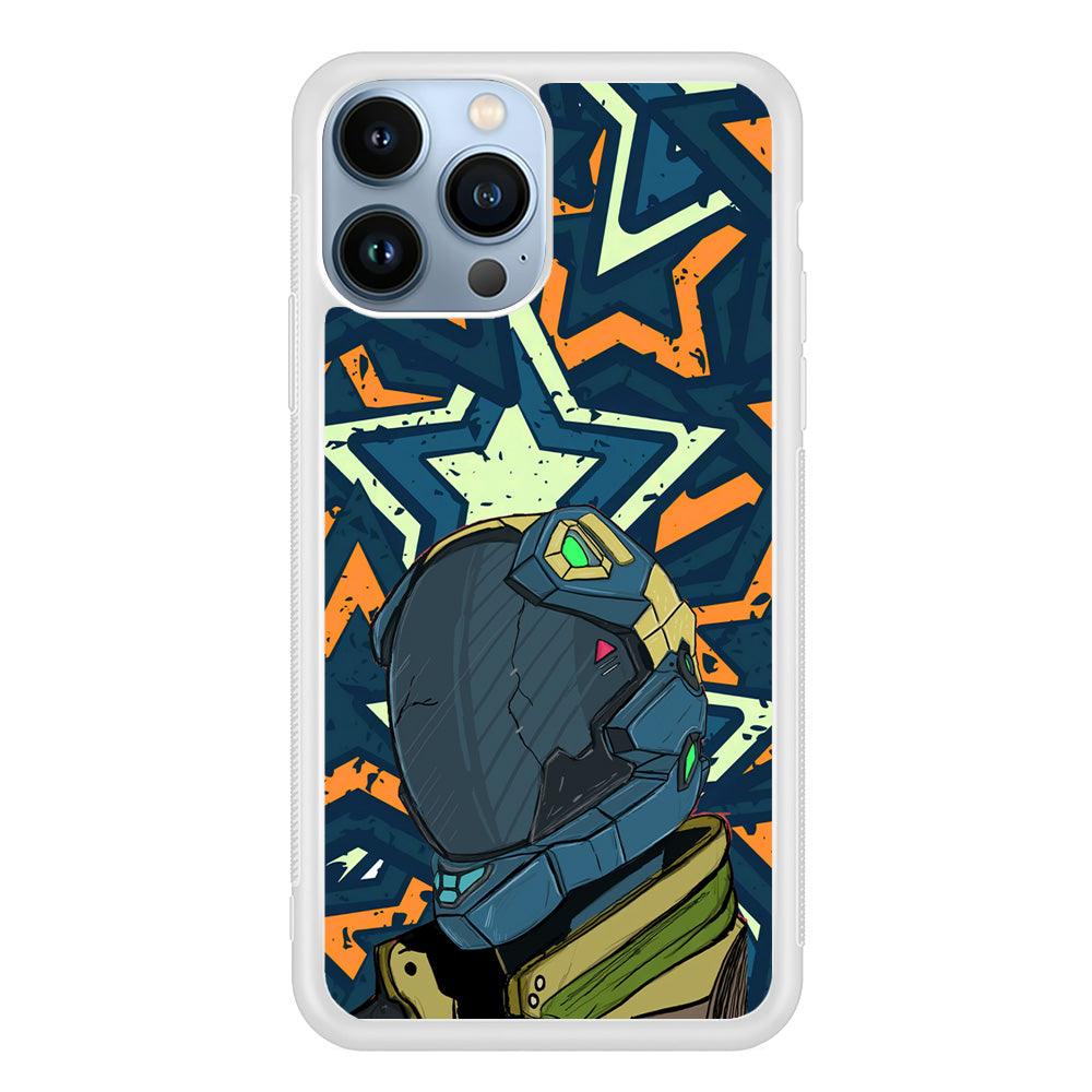 Intergalactic Hunter iPhone 15 Pro Case-Oxvistore