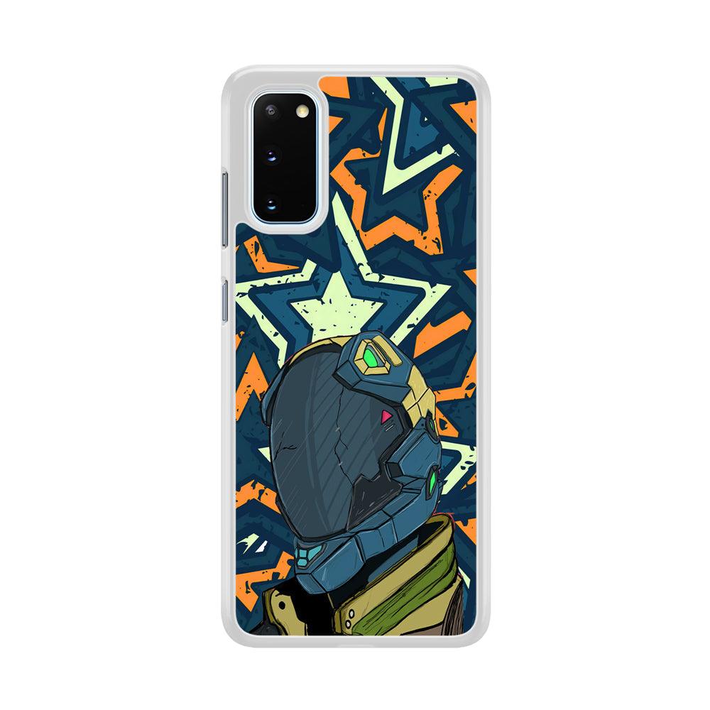 Intergalactic Hunter Samsung Galaxy S20 Case-Oxvistore