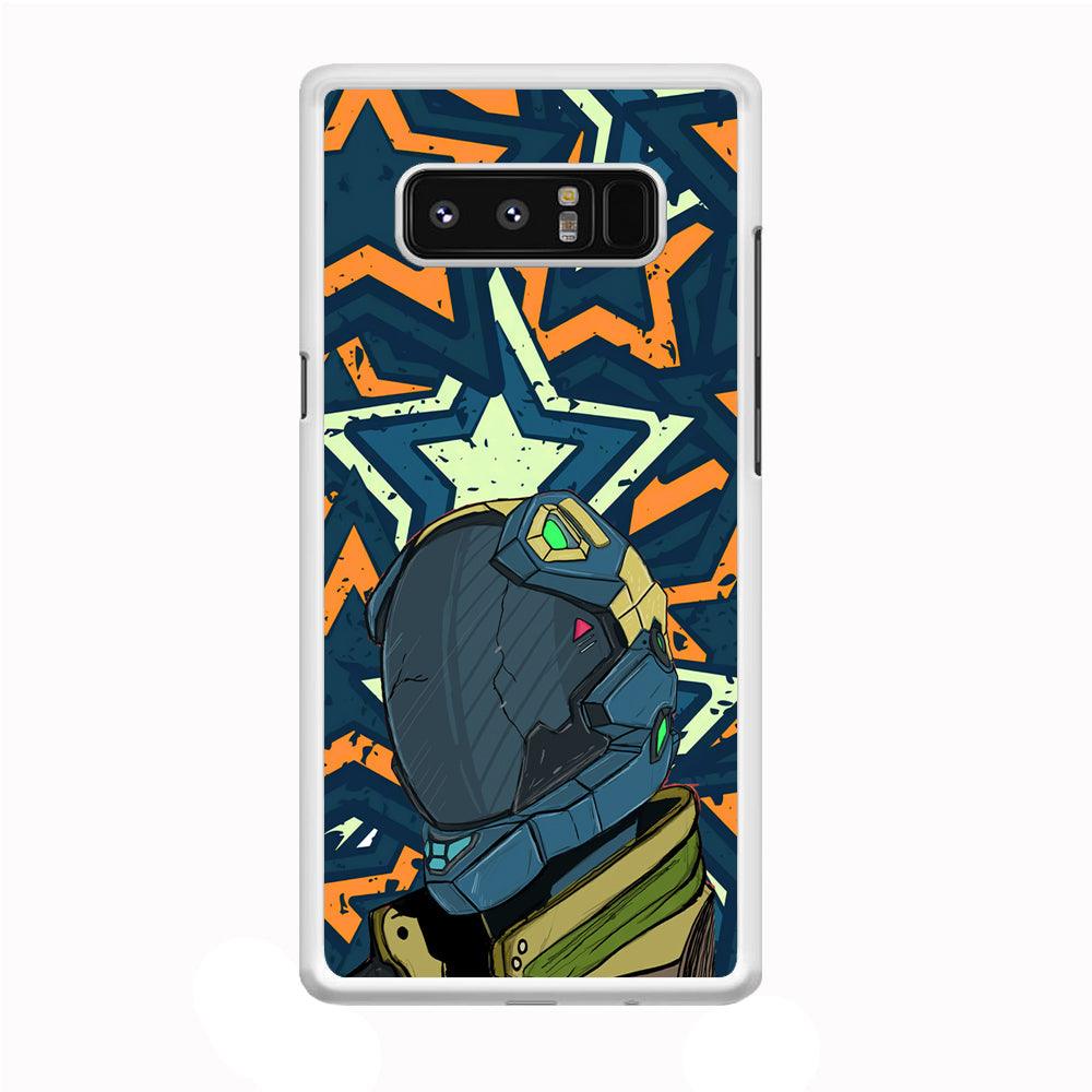 Intergalactic Hunter Samsung Galaxy Note 8 Case-Oxvistore