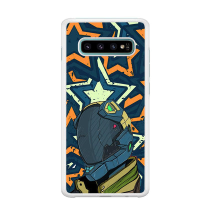 Intergalactic Hunter Samsung Galaxy S10 Case-Oxvistore