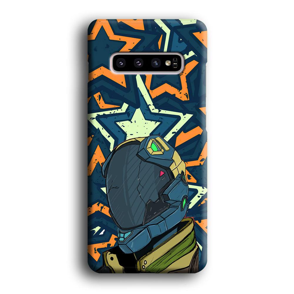 Intergalactic Hunter Samsung Galaxy S10 Plus Case-Oxvistore