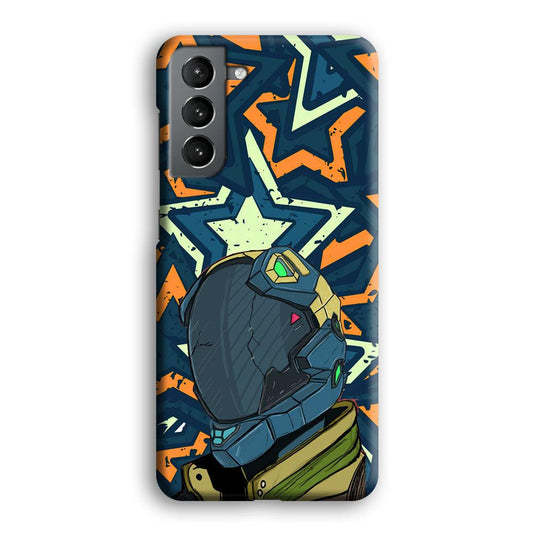 Intergalactic Hunter Samsung Galaxy S21 Plus Case-Oxvistore