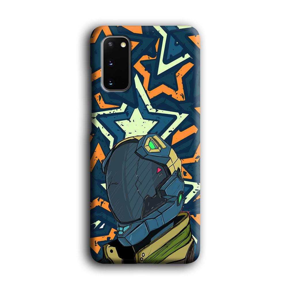 Intergalactic Hunter Samsung Galaxy S20 Case-Oxvistore