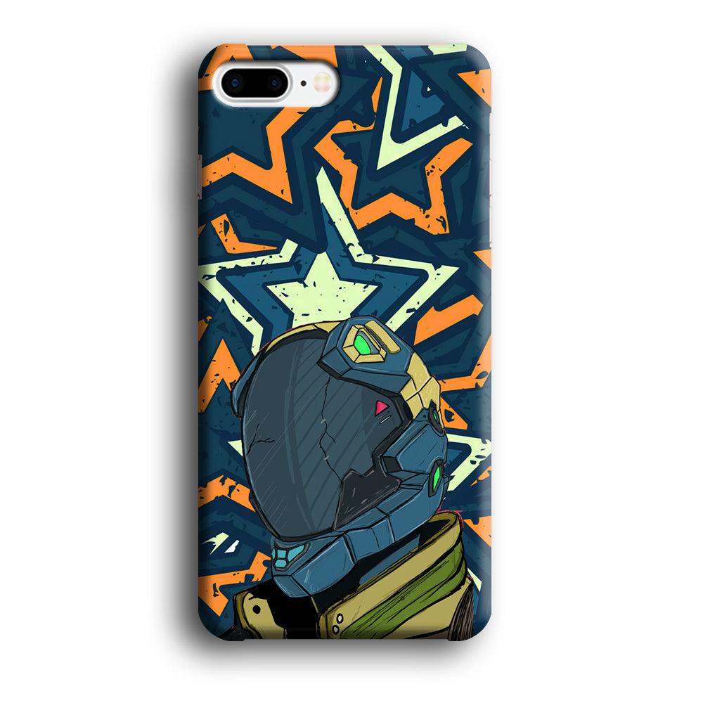 Intergalactic Hunter iPhone 7 Plus Case-Oxvistore