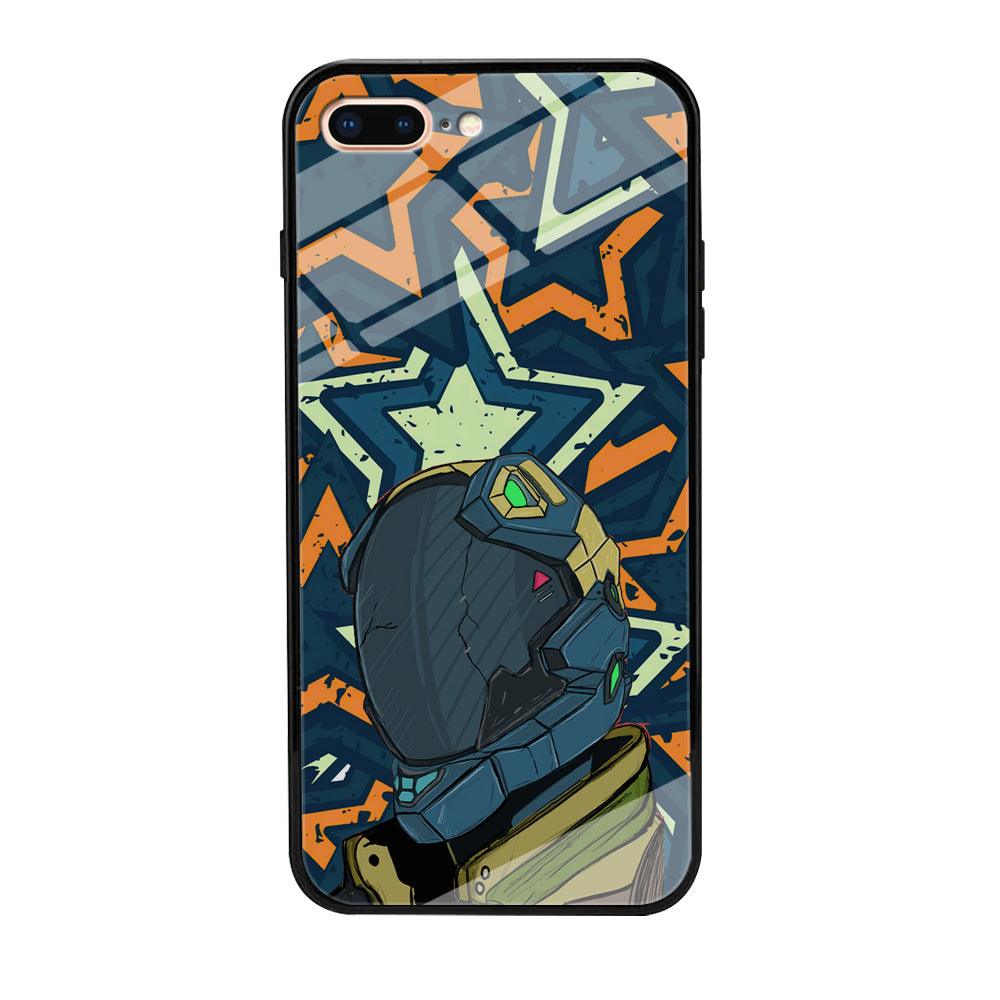 Intergalactic Hunter iPhone 7 Plus Case-Oxvistore