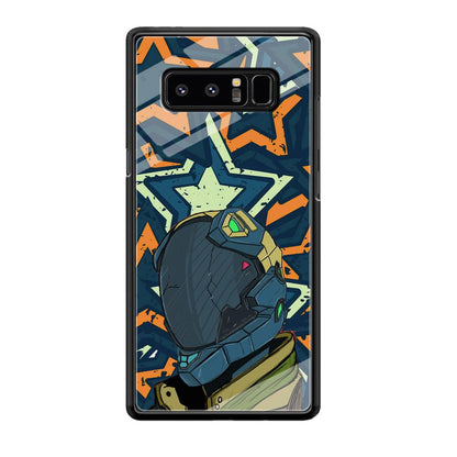 Intergalactic Hunter Samsung Galaxy Note 8 Case-Oxvistore