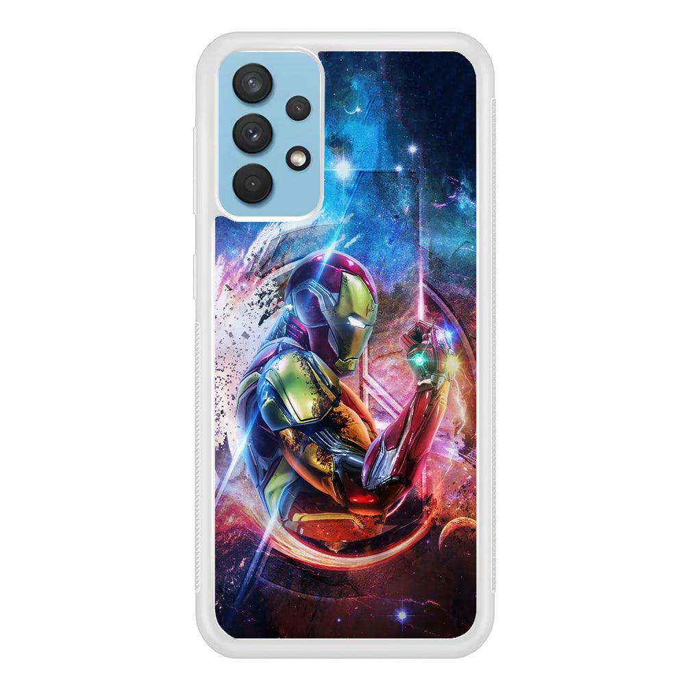 Iron Man Hold The Stone of Infinity Samsung Galaxy A32 Case-Oxvistore