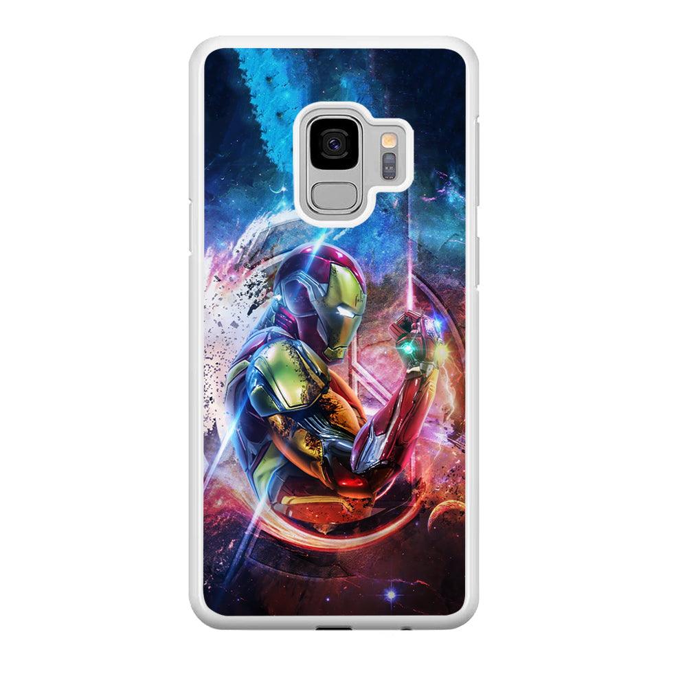 Iron Man Hold The Stone of Infinity Samsung Galaxy S9 Case-Oxvistore