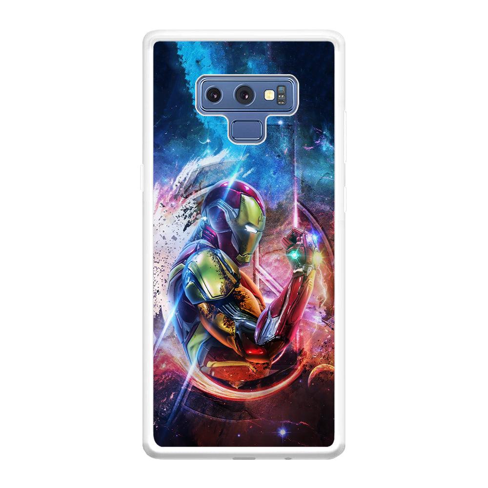 Iron Man Hold The Stone of Infinity Samsung Galaxy Note 9 Case-Oxvistore