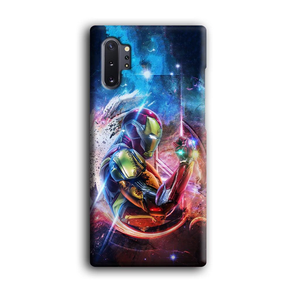 Iron Man Hold The Stone of Infinity Samsung Galaxy Note 10 Plus Case-Oxvistore