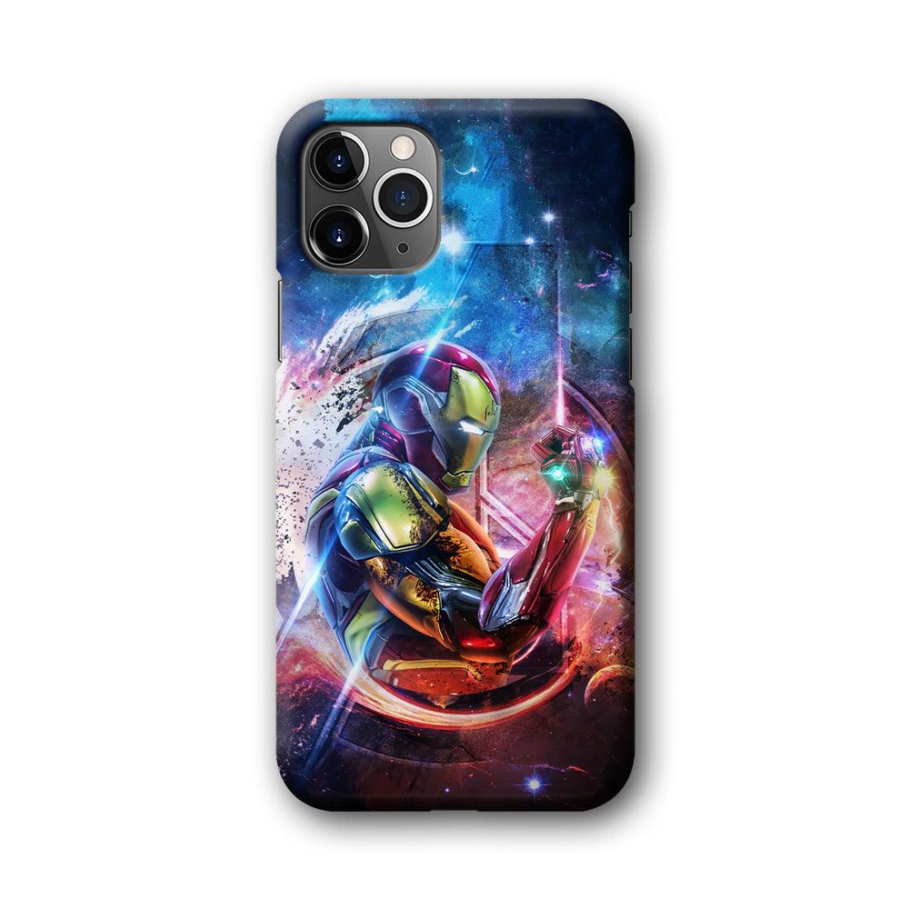 Iron Man Hold The Stone of Infinity iPhone 11 Pro Case-Oxvistore