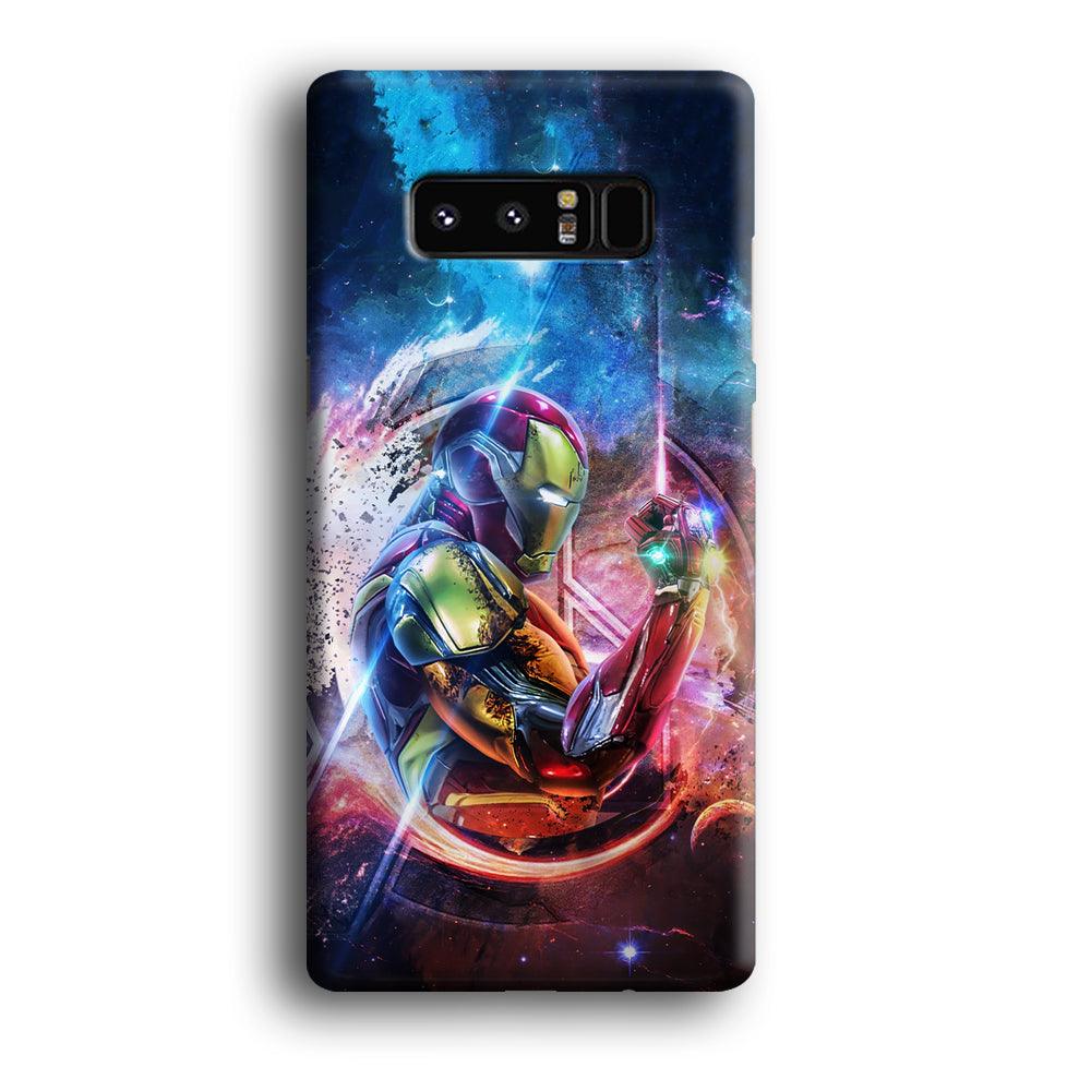 Iron Man Hold The Stone of Infinity Samsung Galaxy Note 8 Case-Oxvistore