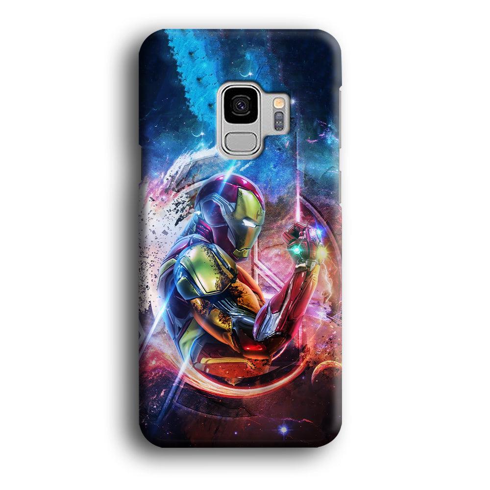 Iron Man Hold The Stone of Infinity Samsung Galaxy S9 Case-Oxvistore