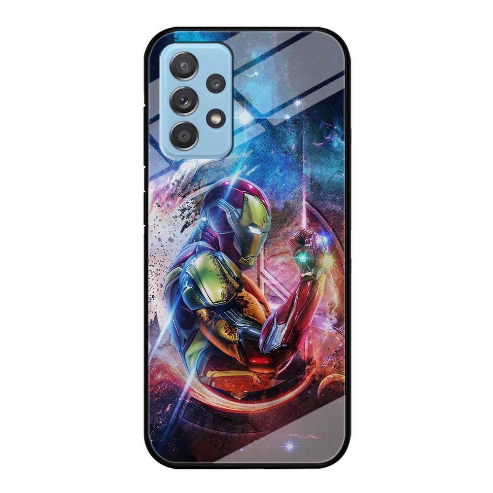 Iron Man Hold The Stone of Infinity Samsung Galaxy A52 Case-Oxvistore