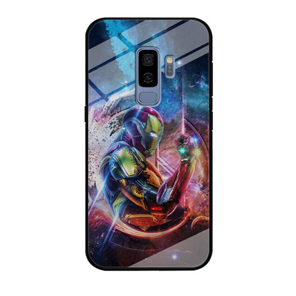 Iron Man Hold The Stone of Infinity Samsung Galaxy S9 Plus Case-Oxvistore