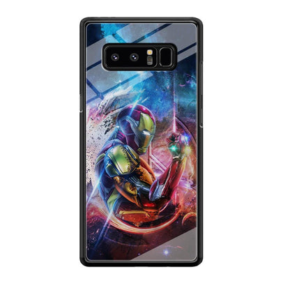 Iron Man Hold The Stone of Infinity Samsung Galaxy Note 8 Case-Oxvistore