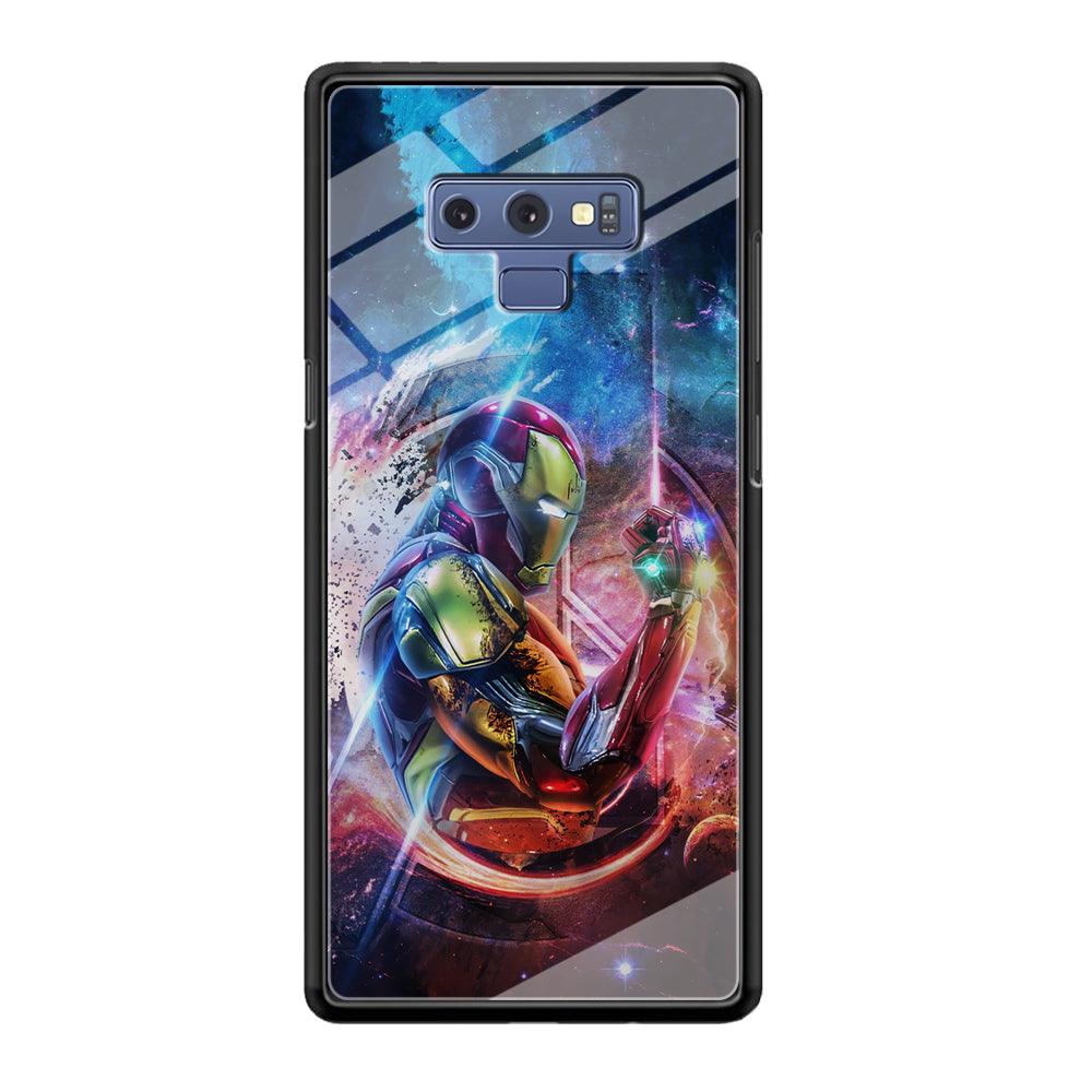 Iron Man Hold The Stone of Infinity Samsung Galaxy Note 9 Case-Oxvistore