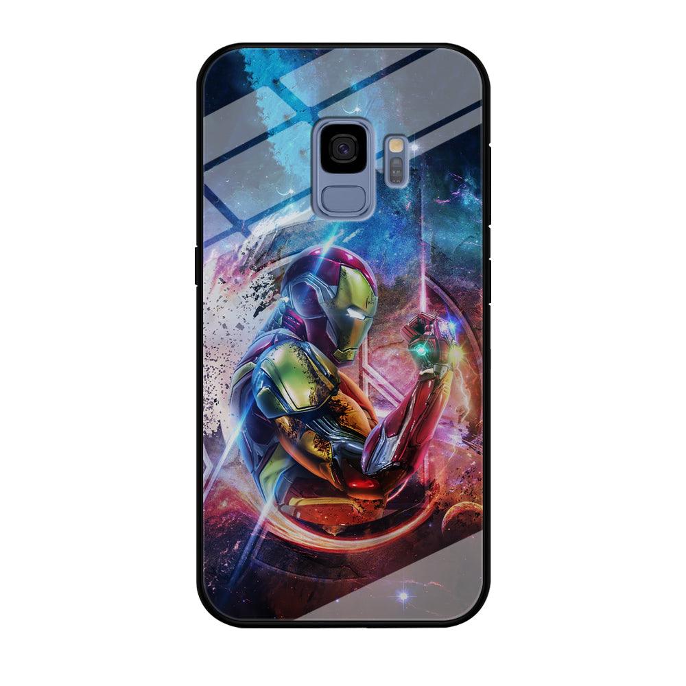 Iron Man Hold The Stone of Infinity Samsung Galaxy S9 Case-Oxvistore