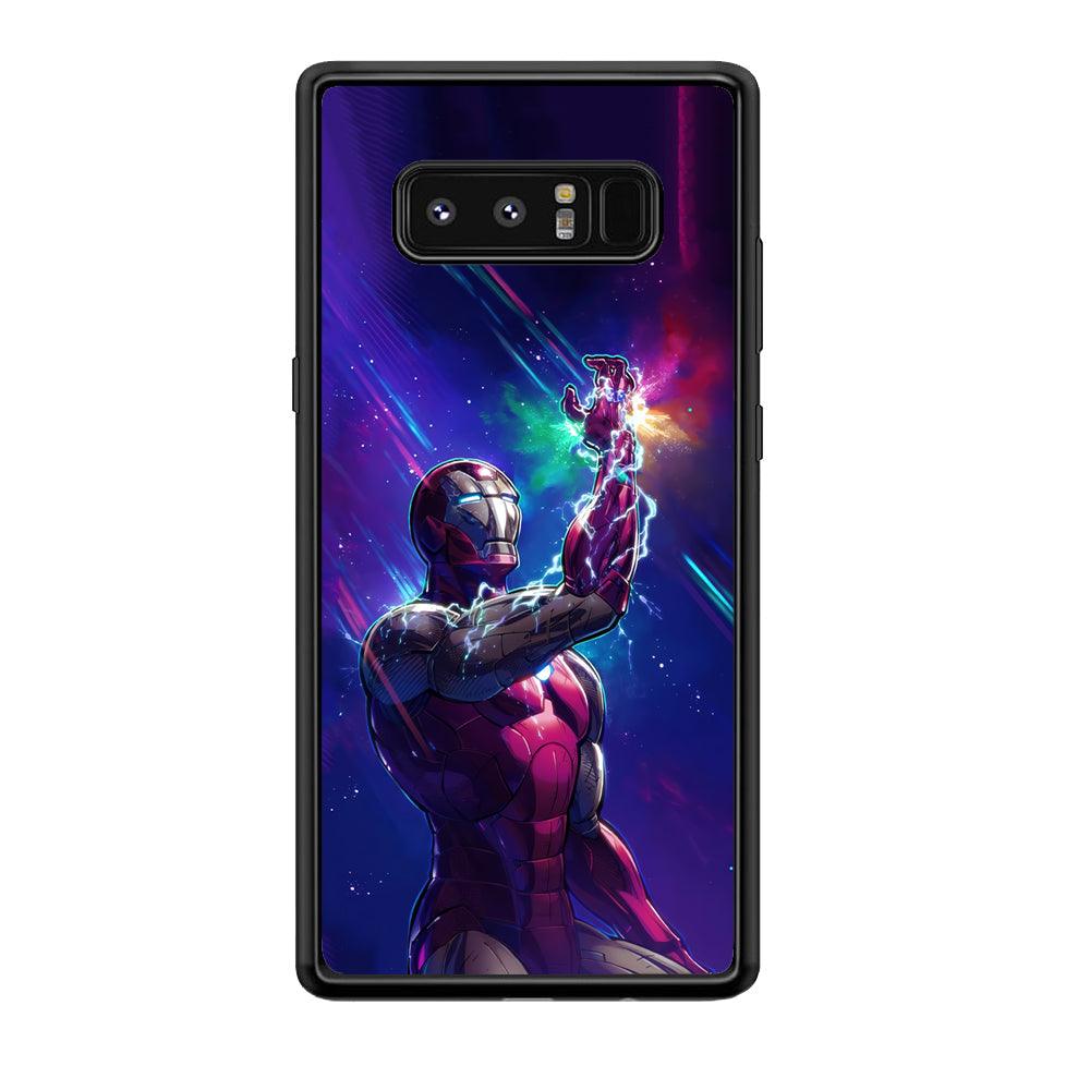 Iron Man Power of Infinity Samsung Galaxy Note 8 Case-Oxvistore