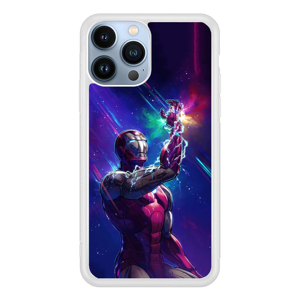 Iron Man Power of Infinity iPhone 14 Pro Max Case-Oxvistore