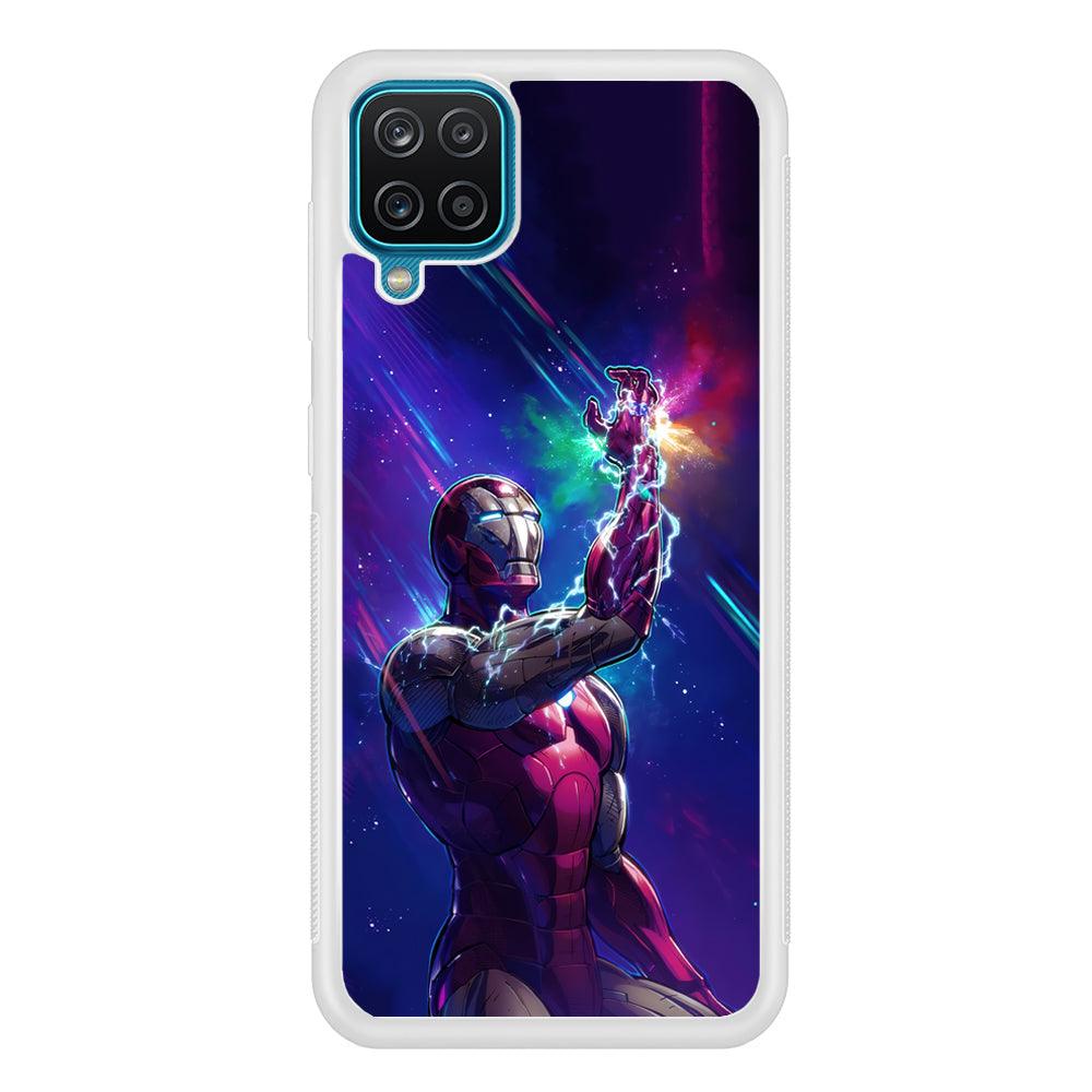 Iron Man Power of Infinity Samsung Galaxy A12 Case-Oxvistore