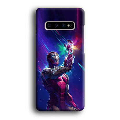 Iron Man Power of Infinity Samsung Galaxy S10 Plus Case-Oxvistore