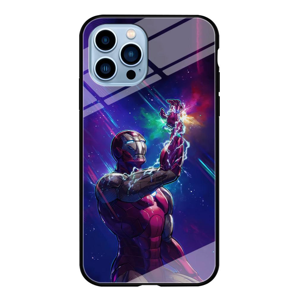 Iron Man Power of Infinity iPhone 15 Pro Max Case-Oxvistore