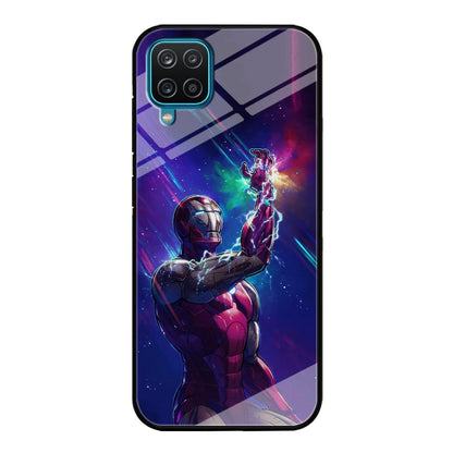 Iron Man Power of Infinity Samsung Galaxy A12 Case-Oxvistore