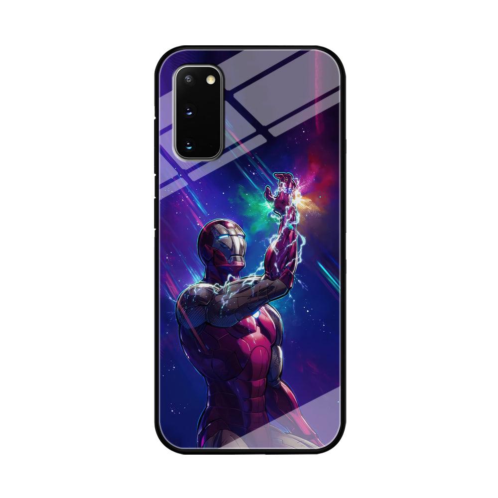 Iron Man Power of Infinity Samsung Galaxy S20 Case-Oxvistore