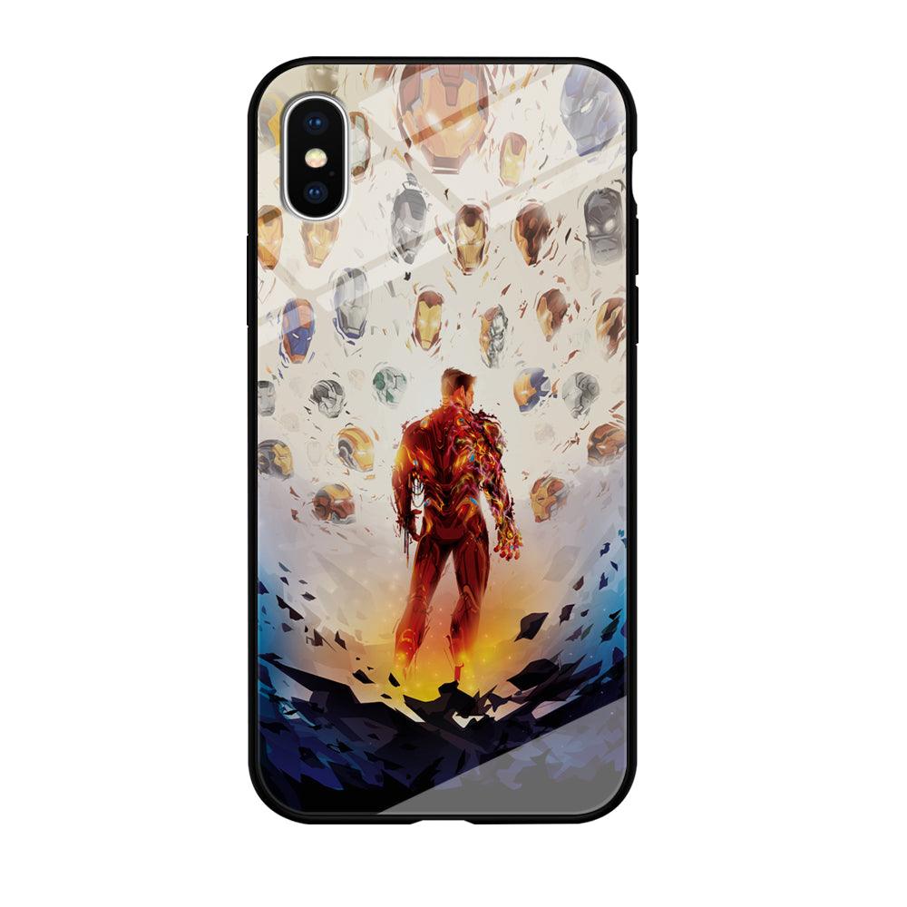 Iron Man Soul of Heroes iPhone X Case-Oxvistore